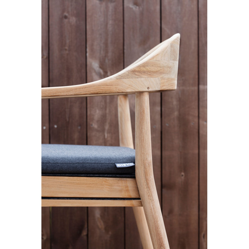 Copenhagen Outdoor Teak Dining Armchair, Yes