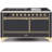 ILVE Majestic II Series 60 inch Dual Fuel Range with 9 Burners, Griddle (Glass Door)-114373875-114373913