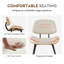 Chaises de salle à manger avec dossier Mid-Century-2017847877