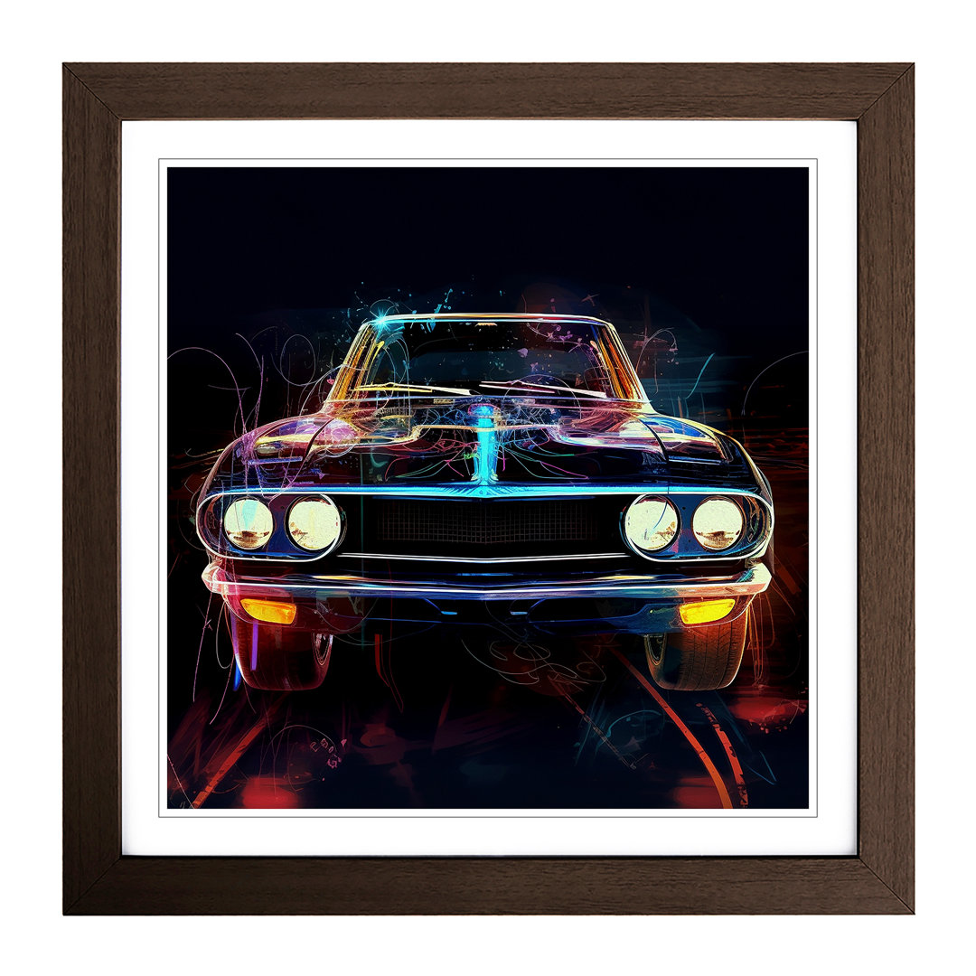 Single Picture Frame Print on Wood