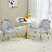 Modern Velvet Armless Side Dining Chairs-1480541481