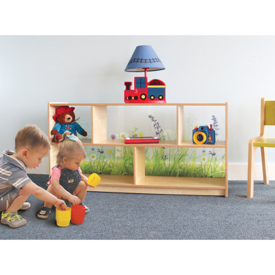 5 Compartment Manufactured Wood Classroom Cabinet