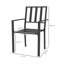 Nielah Stackable Outdoor Patio Dining Armchair