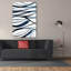 Thread of Blue 2 pi par Mercedes Lopez, art mural sur toile, 12 po x 18 po-1681997476