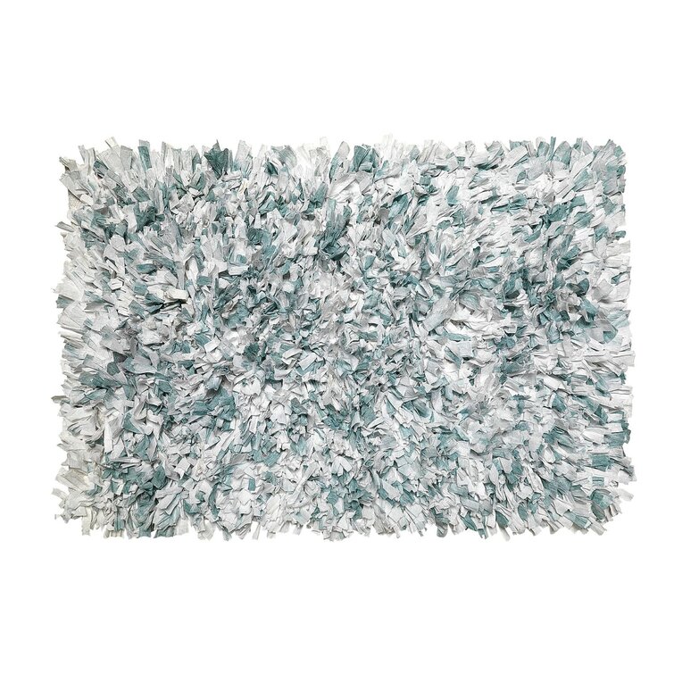 Ebern Designs Egista Microfiber Bath Rug with Non-Slip Backing