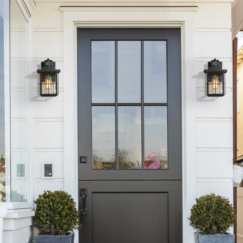 Alexia Outdoor Wall Light with Dusk to Dawn