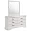 Commode 6 tiroirs et miroir Doytcho-116447299
