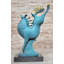 Sculpture en bronze à cheval