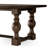 Maven Lane Leon Traditional Wooden Dining Table in Antiqued Brown Finish