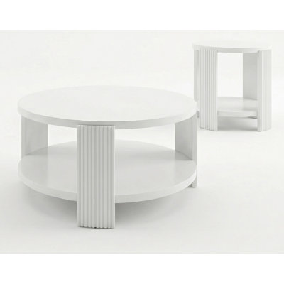 Ensemble de tables basses 2 pièces Liabella