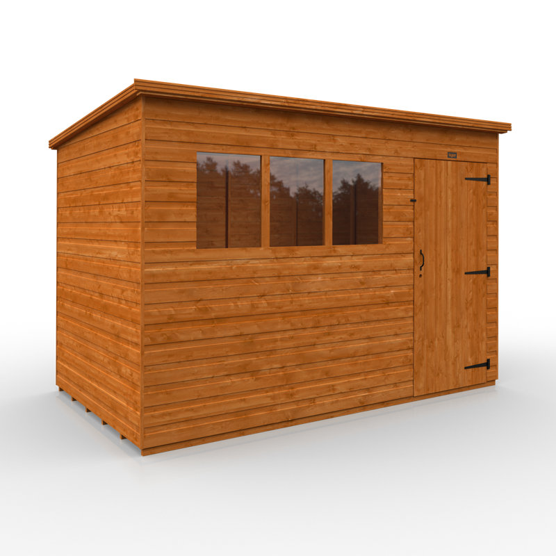 10x6w Tiger Shiplap Pent