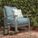 Summerton Rocking Solid Wood Chair with Cushions