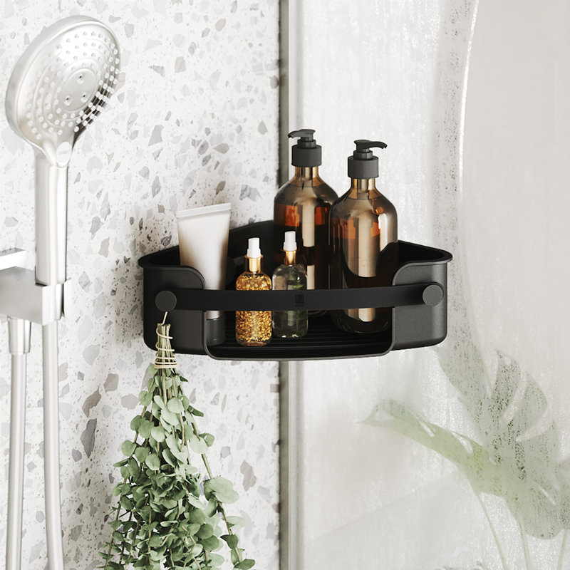 Panier de douche Flex, Noir