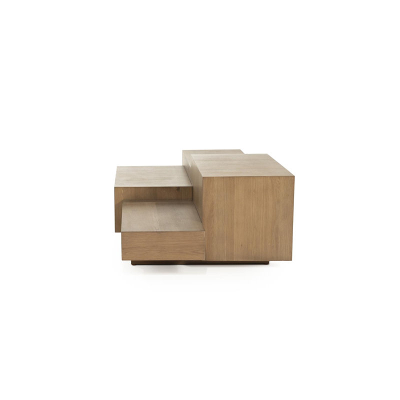 Quinten Rectangular Coffee Table, Brown