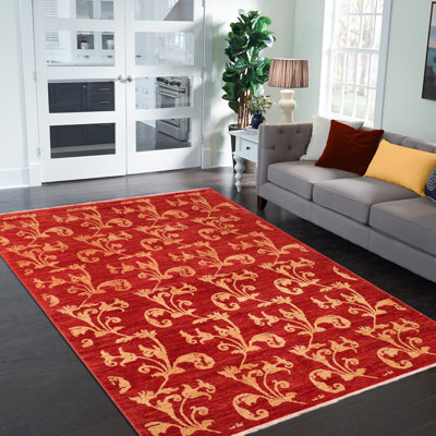 Paulis Wool Floral Indoor Rug
