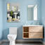 Salle de bain moderne Bath & Laundry avec plante et miroir-1832451421