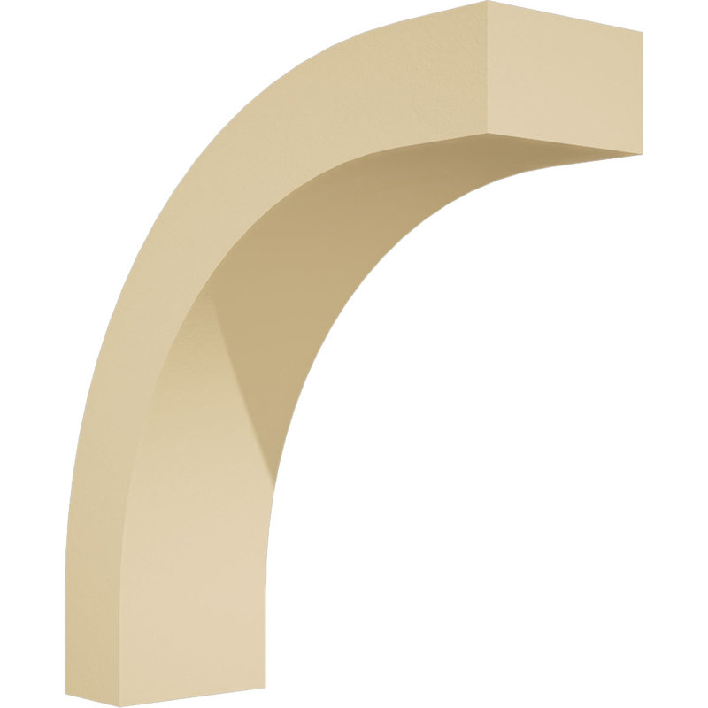 Attelle de genou en uréthane Standard Heritage Signature, brun clair apprêté, L 3 po x P 10 po x H 10 po