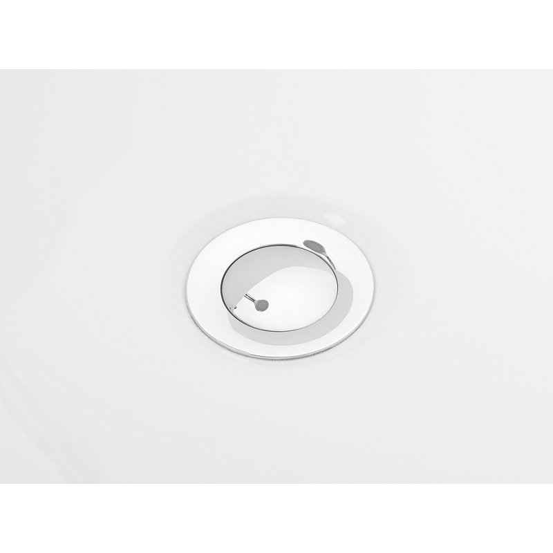 Chaves 1700mm x 800mm Freestanding Soaking Acrylic Bathtub, White