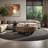 Italian round marble coffee table set