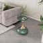 Fiontan Luxury Design Iron End Table, Minimalist Round Side Table For Small Space-1623532759