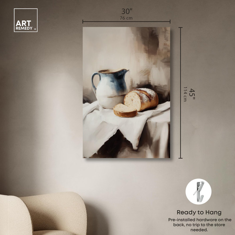 «Savour & Steam Canvas» par Art Remedy, Toile tendue, H 45 po x l 30 po