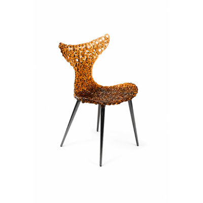 Stitch Wing Back Parsons Chair Dining Chair
