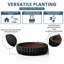 Grand pot / pot rond en béton avec trous de drainage-51015864-54995942