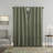 Sun Zero Treviso Linen Magnetic Closure 100% Blackout Back Tab Curtain Panel-110987425-111840739