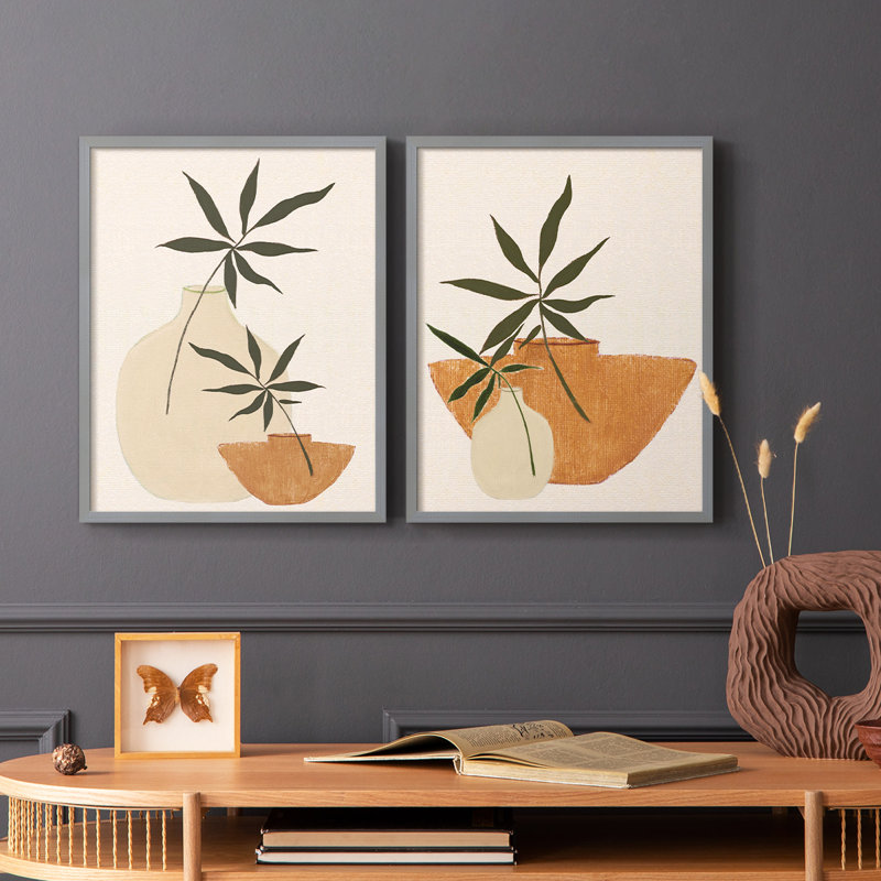 «Santa Fe Still Life I», reproduction encadrée de qualité supérieure - prête à être accrochée - aucun clou requis - aucun clou requis