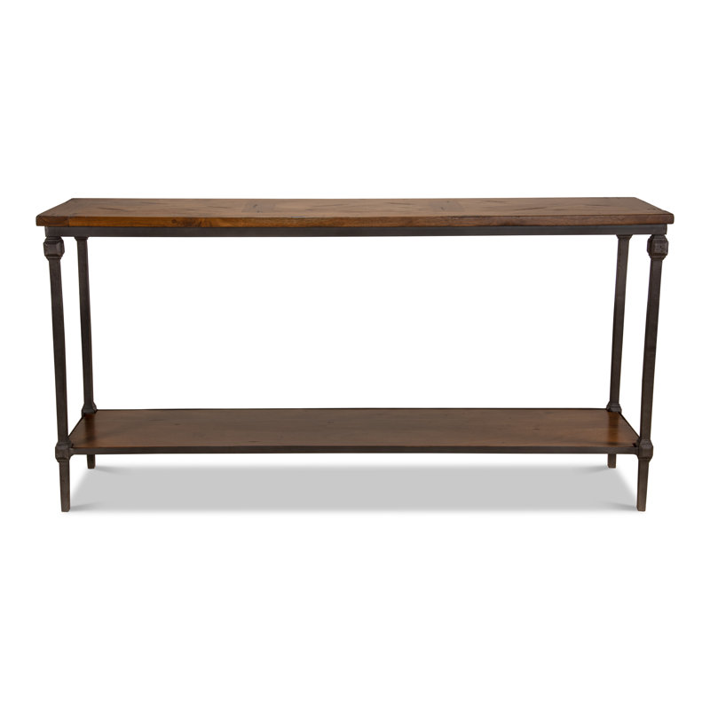 Maymie 60'' W Solid Wood Console Table