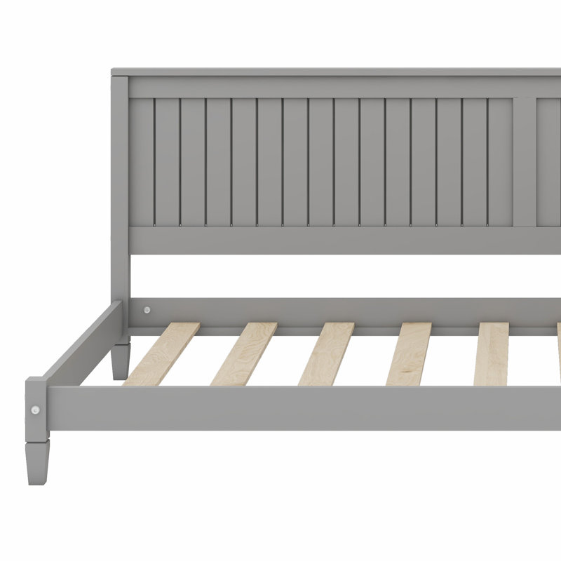 Lit de jour Ingus, Gris, Lit simple