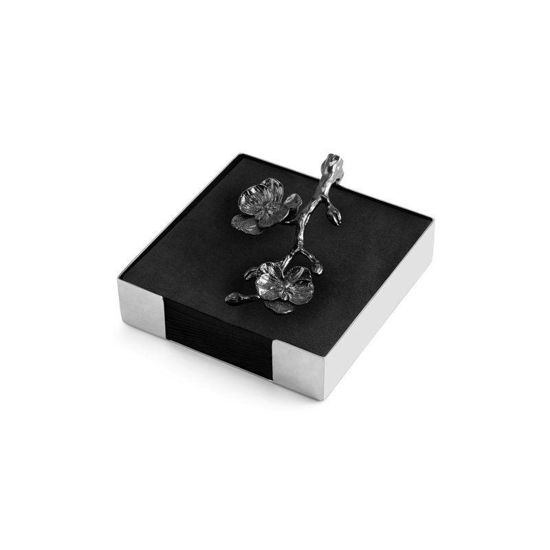 Black Orchid 5.25" W Napkin Holder