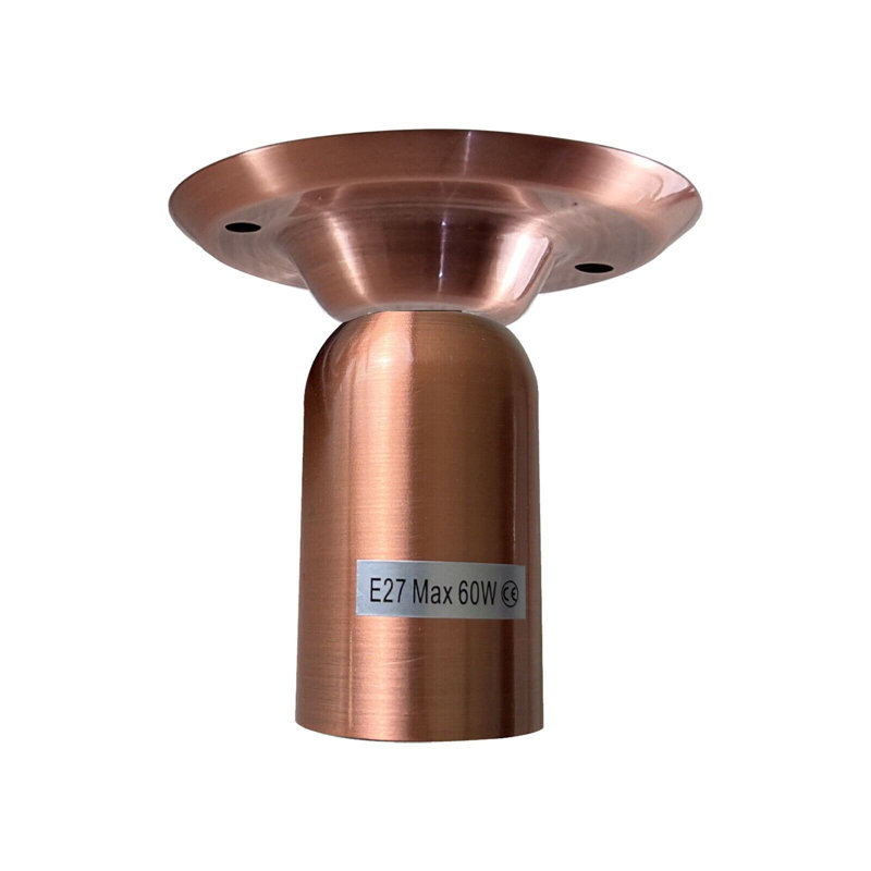 Northside Semi Flush Mount, Copper