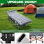 Folding Camping Cots with Thicker Mattress and Carry Bag for Adults 880lbs, Heavy Duty 28" Wide