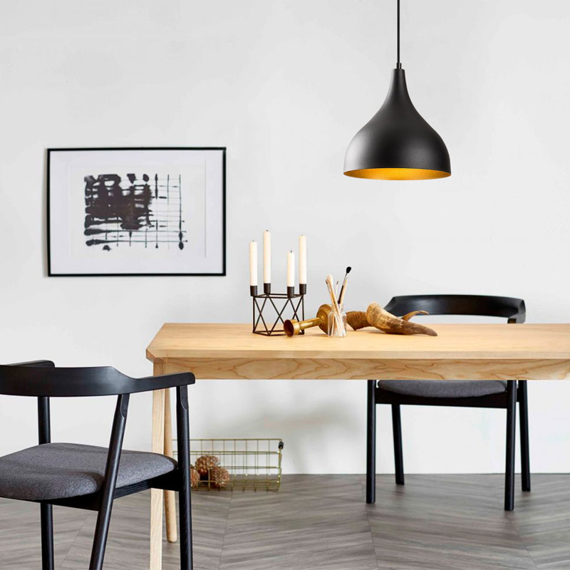 Lilo 1 - Light Dome Pendant, Black
