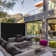Yescom 120'' W D Fabric Cover Retractable Side Awning