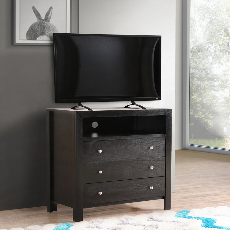Commode média, noir