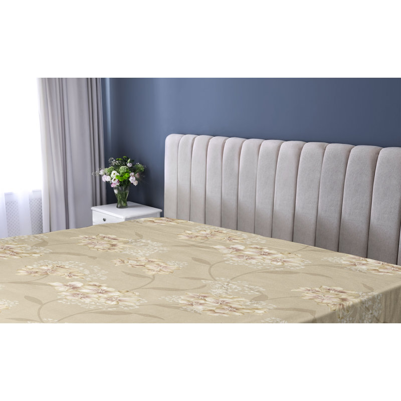 Drap-housse Ambesonne Garden Scene Spring Vibes Boho, Drap-housse grand