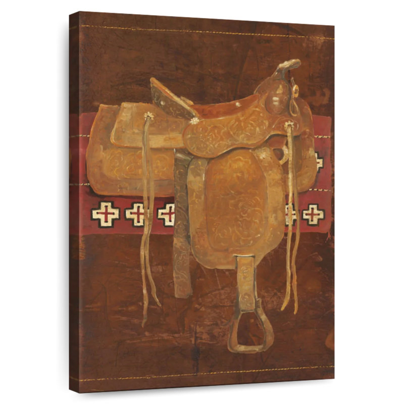 Western Saddle II, 30" H x 20" W