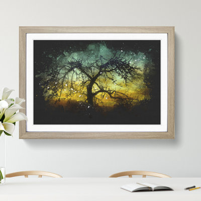 Tree at Sunset Vol.4 - Picture Frame Graphic Art