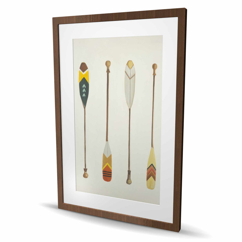 Canoe Paddles - Contemporary Brown