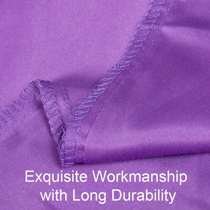 3 Piece Duvet Cover Set, 100% Brushed Microfiber Comforter Set with Ties - NTBAY, Mauve