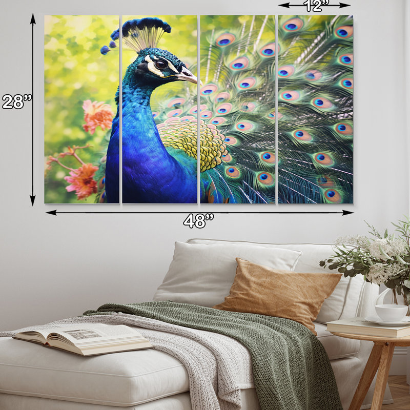 Boho Animals Wall Decor on Metal