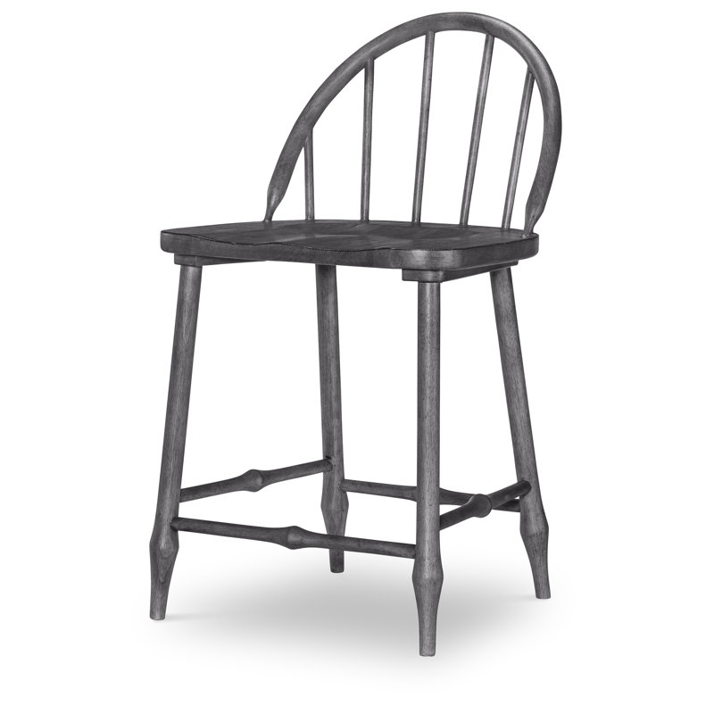 Country Living Vintage Market Counter Stool, Black