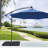 Plastic Free Standing Umbrella Base with Handle