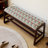 Picture Color Upholstered Shoe Storage Bench