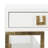 Helmsworth Metal Base Writing Desk