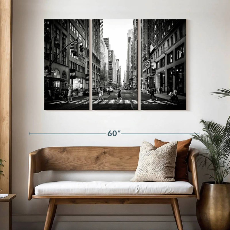  «Madison Avenue», H 32 po x l 50 po