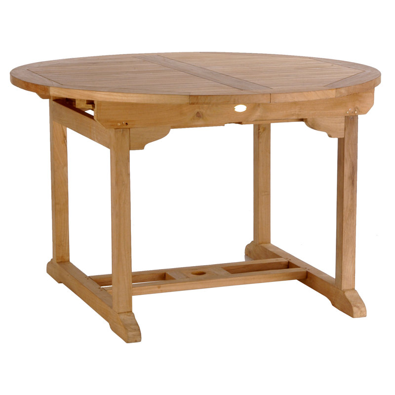 Outdoor 7 - Piece Teak Dining Set with Cushions