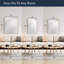 Miroir mural pour salle de bain Markey-256135328